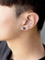Men’s Earring 16g Sun Stud Earring Sun Ear Piercing Silver Gold Black Sun Swirl Earring Piercing Gold Sun Piercing Gift For Him
