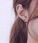 Tiny Triangle Piercing Earrings 16g Surgical Steel Earrings Gold Geometric Stud Earrings Tiny 4mm Triangle Earrings Hypoallergenic 2 PCS