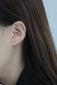 Butterfly earrings half Butterfly Earrings Cuty EarringsB 22G Dainty Earrings Screw back with ball Gift for her Butterfly jewelry