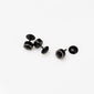 Black earrings for men 16g black studs earrings for men men's earrings black cz stud earrings punk earrings screw back earring 1 piece