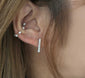 Bar earring  Bar studs earring 16G Small bar earring bar helix earring 10mm 15mm 20mm Gold Bar earrings Matte bar earring helix bar