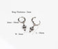 Bts earrings hoop drop cross earrings hoop cross earrings huggie hoop earrings huggie hoop cross earrings surgical steel