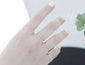 Thin Silver Ring 1mm Sterling Silver Rings Skinny Stacking Band Simple Minimalist Stackable Midi Rings