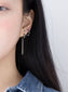 Chain Earrings Dangle Earrings Clip On Drop Earrings Men’s Huggie BTS Kpop Idol Earring Tiny Huggie Hoop Earring Gold Huggie Hoops