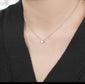 Minimalist Necklaces V Shape, Star, Cube, and Cross Design Necklaces with Tiny Charm