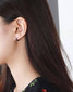 Square Huggie Hoop Earrings Geometric Ear Hoop Earrings Gold Square Hoop Earrings Gold Huggie Earrings Geometric Earrings