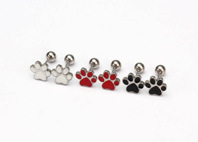 Cute Earrings With Screw Back Ball 20g Sole Studs Safety Backs Kids Earrings Toe Bean Earrings