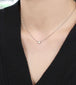 Minimalist Necklaces V Shape, Star, Cube, and Cross Design Necklaces with Tiny Charm