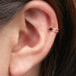 925 Ear Cuff Star Ear Cuff No Piercing Sterling Silver Ear Cuff Lobe Dainty Star Ear Wrap Ear Cuff Moon 14k Plated Gold Rose Gold Helix