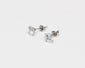 Cubic Zirconia Earrings Cubic Stud Earrings Simple Minimalist Dainty Stud Earrings Tiny CZ Surgical Steel Hypoallergenic