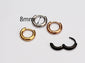 Tiny Round Huggie Hoop Earrings Tiny Huggie Earrings For Men Women Cartilage Huggie Hoop Earrings Gold Huggie Hoop Earrings