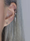 Double Sided Earring Front Back Earrings Drop Feather Cartilage Earring 16g Drop Dangle Earring 1 Piece