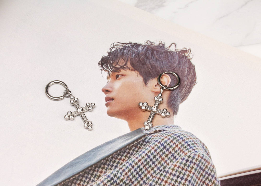 BTS Park Jimin Inspired Cubic Zirconia Star Post Earring, Non-pierced  Option Available, JIM STAR - Etsy