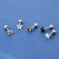 Star Cartilage Earring 16g Star Crystal Ear Piercing Star Helix Earring Surgical Steel Celestial Ear Piercing Small Cartilage Earring