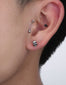 Tiny Skull Cartilage Earring 16g Skull Bone Cartilage Helix Auricle Lobe Piercing 1 Piece