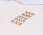 Geometric Stud Earrings 20g Minimalist Stud Earrings Surgical Steel Screw Back Earrings Tiny Thin Geometric Earrings Gold Geometric Earrings