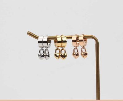 Huggie Hoop Earrings Heart Hoops Earrings Minimal Cartilage Huggie Hoop Earrings Small Hoop Earrings Gold Hoop Earrings Tiny Hoop Earrings