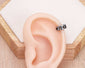 Mini Chain Link Huggie Hoop Earrings Tiny Chain Huggie Earrings for Men Women Cartilage Huggie Earring Cartilage Earring Tragus Hoops