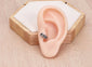 Mini Chain Link Huggie Hoop Earrings Tiny Chain Huggie Earrings for Men Women Cartilage Huggie Earring Cartilage Earring Tragus Hoops